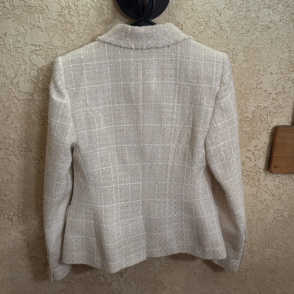 NWT Karen Millen Sparkle Tweed Military Blazer & Short Set - Picture 6 of 17